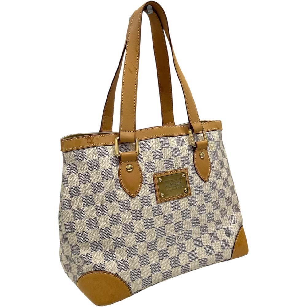 Louis Vuitton Hampstead White Handbag